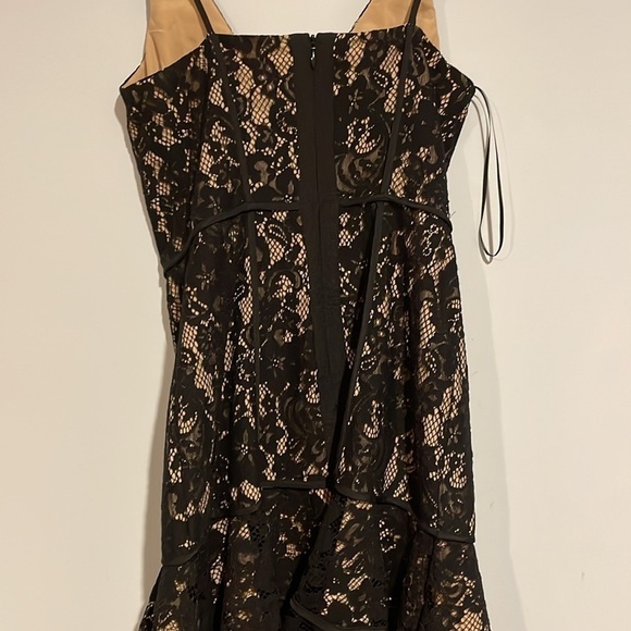 KEEPSAKE THE Label NWT Dreamers black lace spaghetti strap dress size XXS - Picture 7 of 7